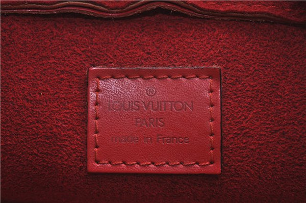Authentic LOUIS VUITTON Epi Pont Neuf Hand Bag Red M52057 LV H8173