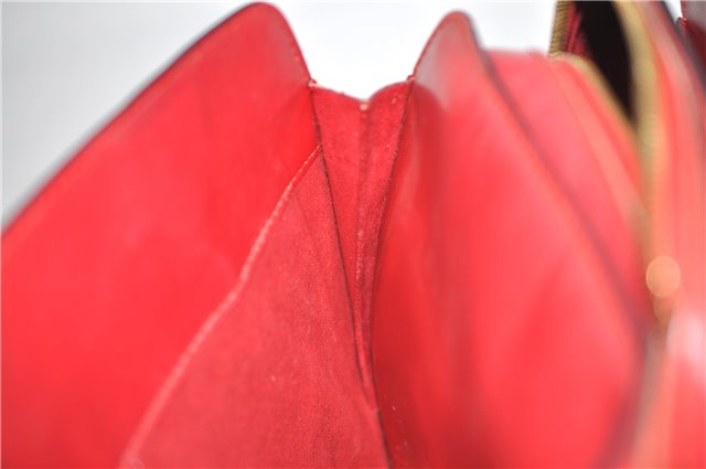 Authentic LOUIS VUITTON Epi Pont Neuf Hand Bag Red M52057 LV H8173