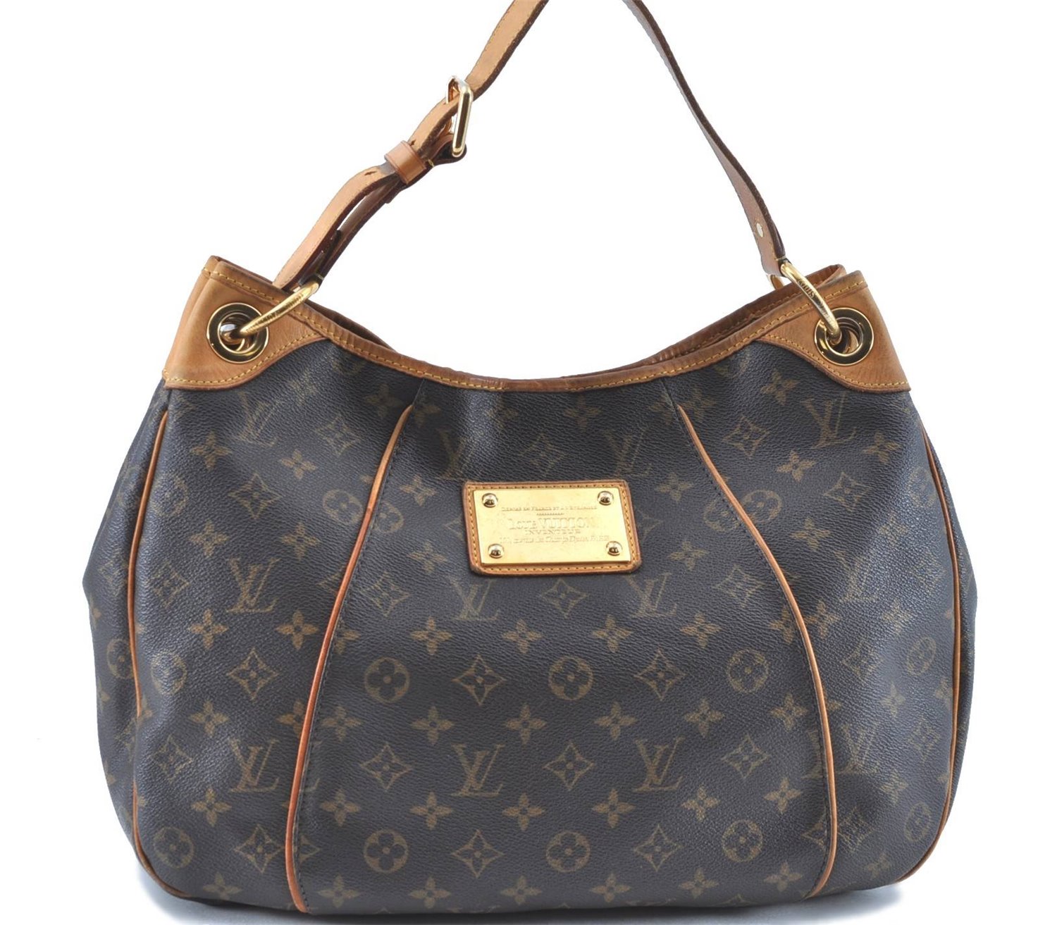 Authentic LOUIS VUITTON Monogram Galliera PM Shoulder Bag M56382 LV H8174