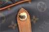 Authentic LOUIS VUITTON Monogram Galliera PM Shoulder Bag M56382 LV H8174