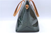 Authentic LOUIS VUITTON Vernis Bellevue GM Hand Bag Dark Green M93673 LV H8178