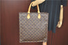 Authentic LOUIS VUITTON Monogram Sac Plat Hand Bag M51140 LV H8182