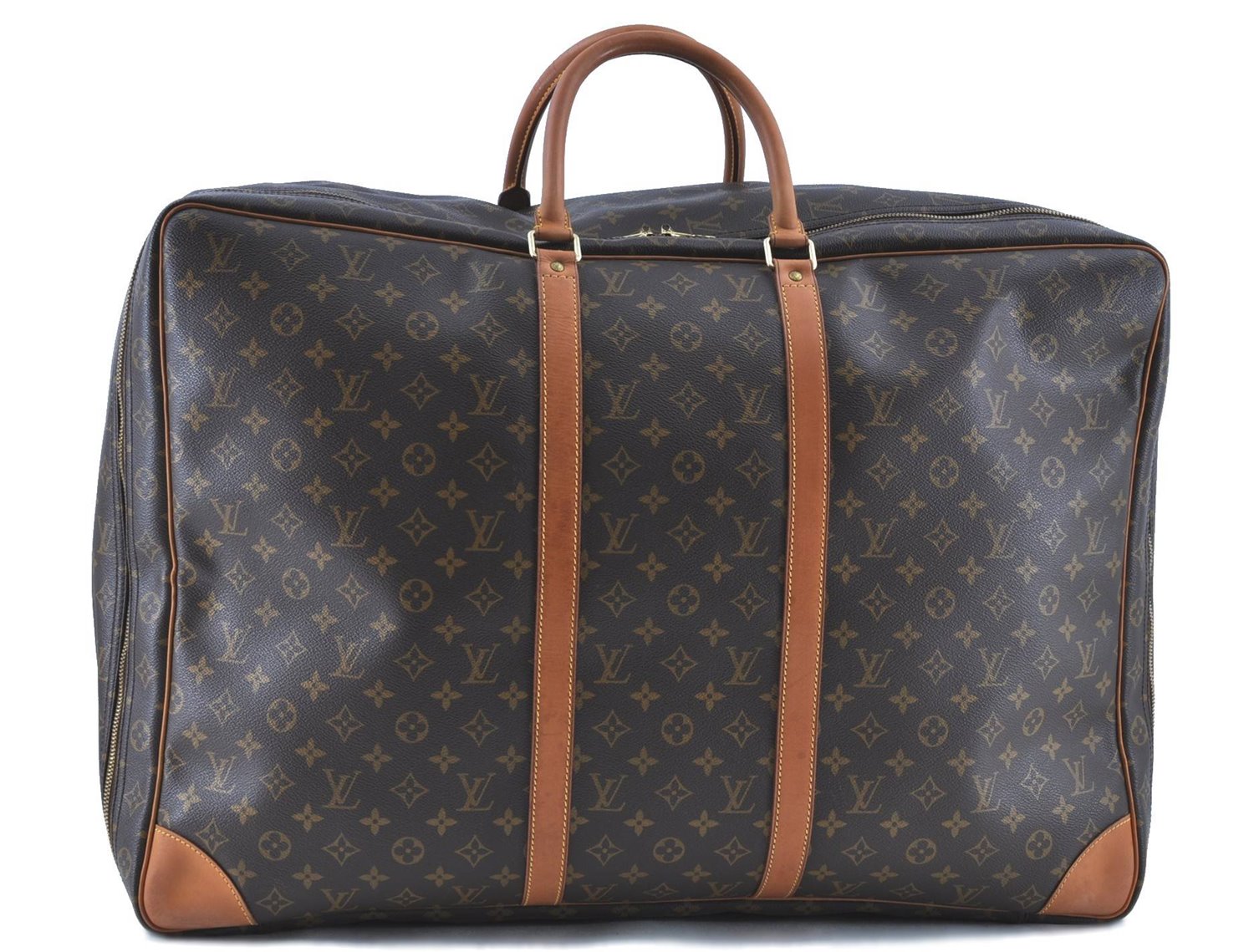 Authentic LOUIS VUITTON Monogram Sirius 65 Travel Hand Bag M41401 LV H8186