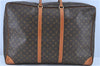 Authentic LOUIS VUITTON Monogram Sirius 65 Travel Hand Bag M41401 LV H8186