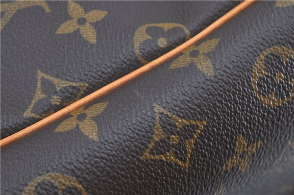 Authentic LOUIS VUITTON Monogram Sirius 65 Travel Hand Bag M41401 LV H8186