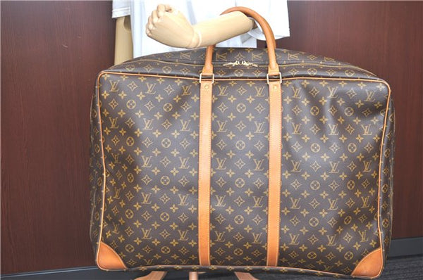 Authentic LOUIS VUITTON Monogram Sirius 65 Travel Hand Bag M41401 LV H8186