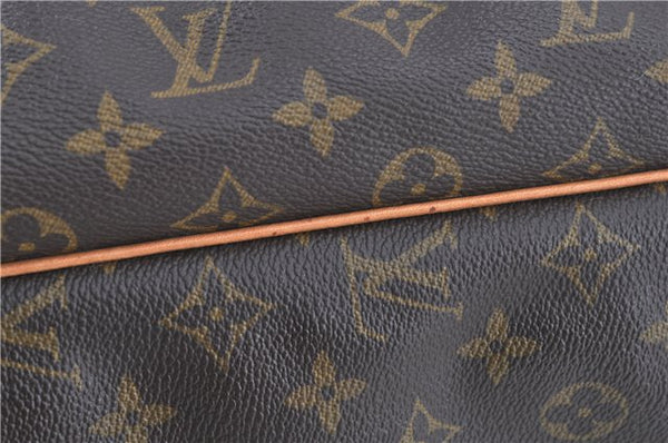 Authentic LOUIS VUITTON Monogram Sac Plein Air Long Travel Bag M41440 LV H8187