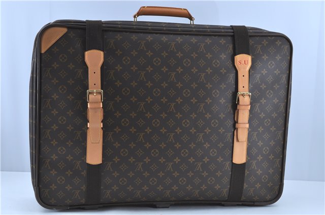 Authentic LOUIS VUITTON Monogram Satellite 70 Travel Bag M23350 LV H8188