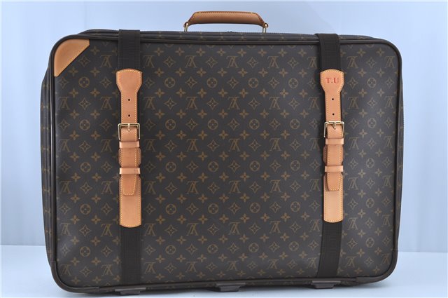 Authentic LOUIS VUITTON Monogram Satellite 70 Travel Bag M23350 LV H8189