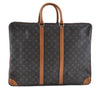 Authentic LOUIS VUITTON Monogram Sirius 55 Travel Hand Bag M41404 LV H8192