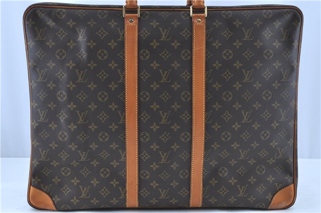 Authentic LOUIS VUITTON Monogram Sirius 55 Travel Hand Bag M41404 LV H8192