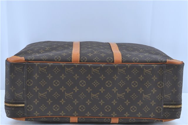 Authentic LOUIS VUITTON Monogram Sirius 55 Travel Hand Bag M41404 LV H8192
