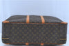 Authentic LOUIS VUITTON Monogram Sirius 55 Travel Hand Bag M41404 LV H8192