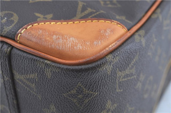 Authentic LOUIS VUITTON Monogram Sirius 55 Travel Hand Bag M41404 LV H8192