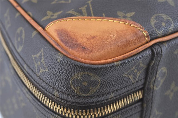 Authentic LOUIS VUITTON Monogram Sirius 55 Travel Hand Bag M41404 LV H8192