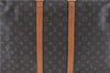 Authentic LOUIS VUITTON Monogram Sirius 55 Travel Hand Bag M41404 LV H8192