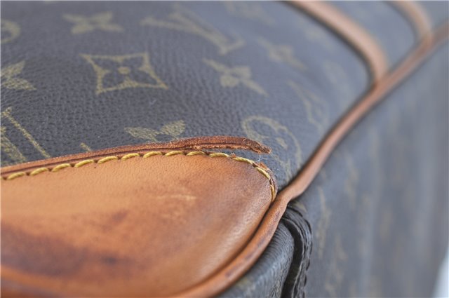 Authentic LOUIS VUITTON Monogram Sirius 55 Travel Hand Bag M41404 LV H8192