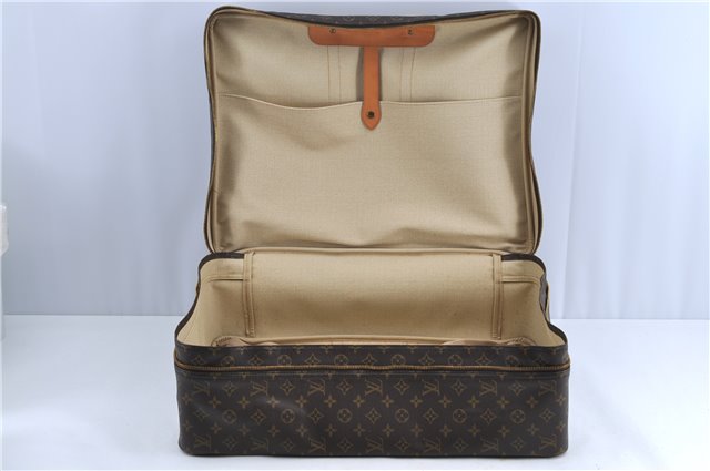 Authentic LOUIS VUITTON Monogram Sirius 55 Travel Hand Bag M41404 LV H8192