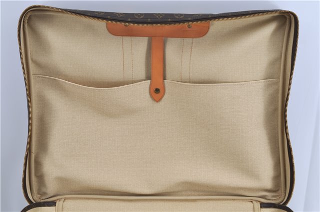 Authentic LOUIS VUITTON Monogram Sirius 55 Travel Hand Bag M41404 LV H8192