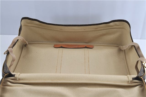 Authentic LOUIS VUITTON Monogram Sirius 55 Travel Hand Bag M41404 LV H8192
