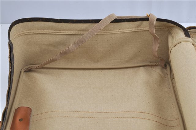 Authentic LOUIS VUITTON Monogram Sirius 55 Travel Hand Bag M41404 LV H8192