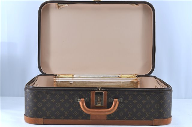 AuthLOUIS VUITTON Monogram Stratos 70 Trunk Case Travel Bag M23234 LV H8193