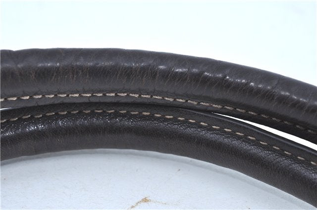 Authentic GUCCI Abbey Shoulder Hand Bag Leather 189835 Brown H8195