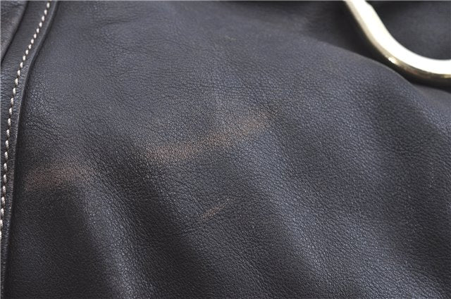 Authentic GUCCI Abbey Shoulder Hand Bag Leather 189835 Brown H8195