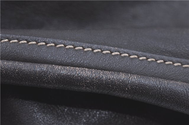 Authentic GUCCI Abbey Shoulder Hand Bag Leather 189835 Brown H8195