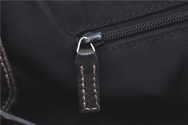 Authentic GUCCI Abbey Shoulder Hand Bag Leather 189835 Brown H8195