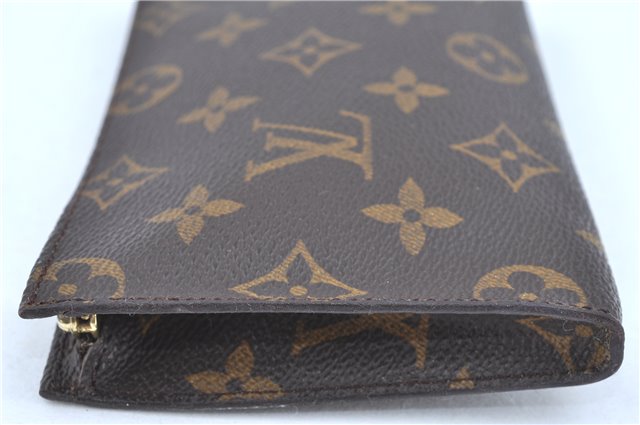 Authentic LOUIS VUITTON Monogram Pouch For Bucket PM LV Junk H8200