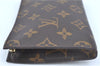 Authentic LOUIS VUITTON Monogram Pouch For Bucket PM LV Junk H8200