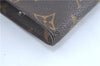 Authentic LOUIS VUITTON Monogram Pouch For Bucket PM LV Junk H8200