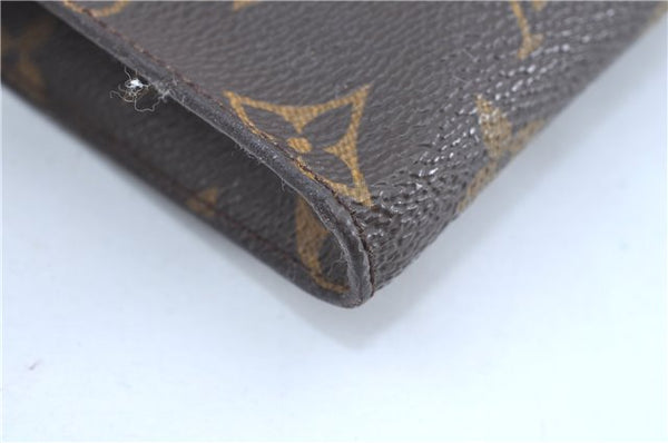 Authentic LOUIS VUITTON Monogram Pouch For Bucket PM LV Junk H8200