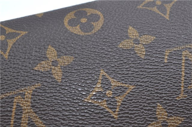 Authentic LOUIS VUITTON Monogram Pouch For Bucket PM LV Junk H8200