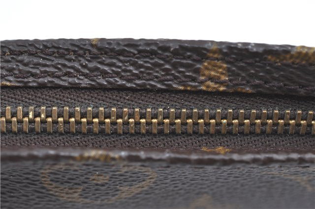 Authentic LOUIS VUITTON Monogram Pouch For Bucket PM LV Junk H8200