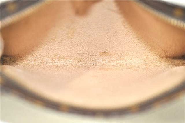 Authentic LOUIS VUITTON Monogram Pouch For Bucket PM LV Junk H8200