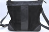 Authentic GUCCI GG Gucciss Suede Leather Shoulder Cross Bag 272396 Black H8201