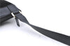 Authentic GUCCI GG Gucciss Suede Leather Shoulder Cross Bag 272396 Black H8201