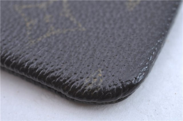 Authentic LOUIS VUITTON Monogram Pochette Cles Coin Case M62650 LV H8203