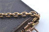 Authentic LOUIS VUITTON Monogram Pochette Cles Coin Case M62650 LV H8203