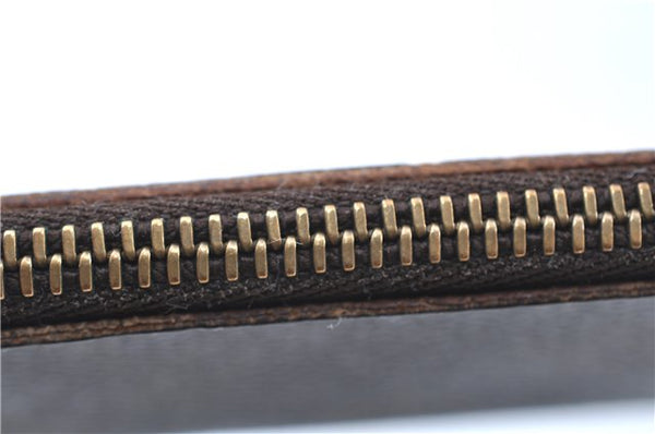 Authentic LOUIS VUITTON Monogram Pochette Cles Coin Case M62650 LV H8203