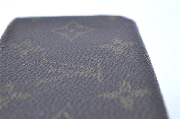 Authentic LOUIS VUITTON Monogram Pochette Cles Coin Case M62650 LV H8203