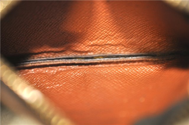 Authentic LOUIS VUITTON Monogram Pochette Cles Coin Case M62650 LV H8203