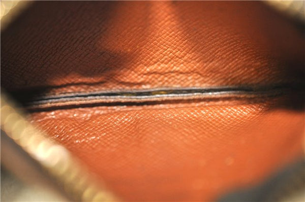 Authentic LOUIS VUITTON Monogram Pochette Cles Coin Case M62650 LV H8203