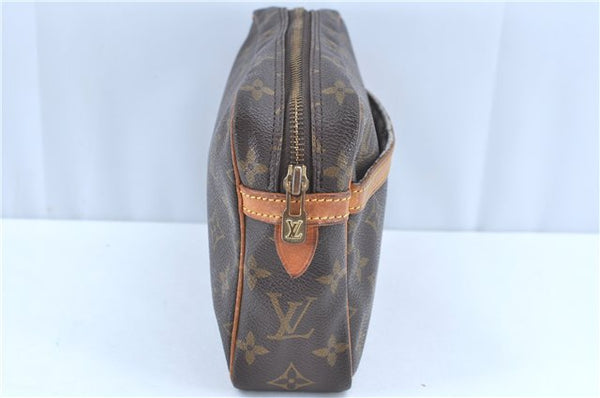 Authentic LOUIS VUITTON Monogram Compiegne 23 Clutch Hand Bag M51847 LV H8212