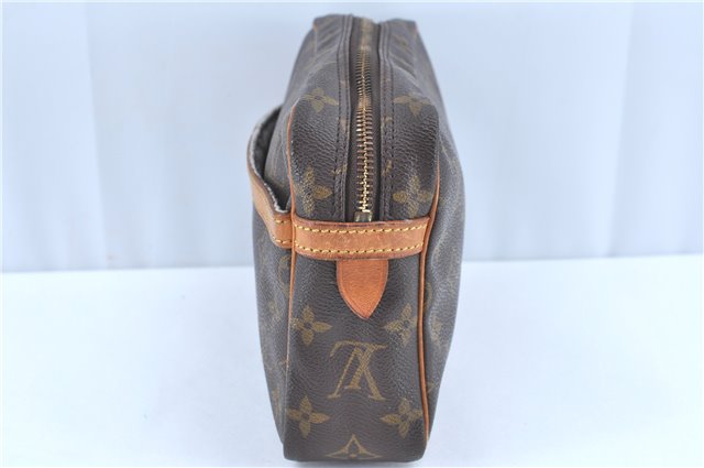 Authentic LOUIS VUITTON Monogram Compiegne 23 Clutch Hand Bag M51847 LV H8212