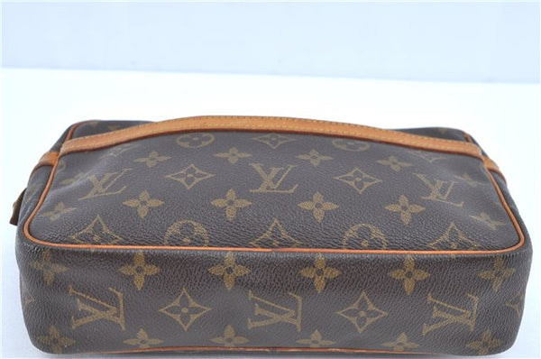 Authentic LOUIS VUITTON Monogram Compiegne 23 Clutch Hand Bag M51847 LV H8212
