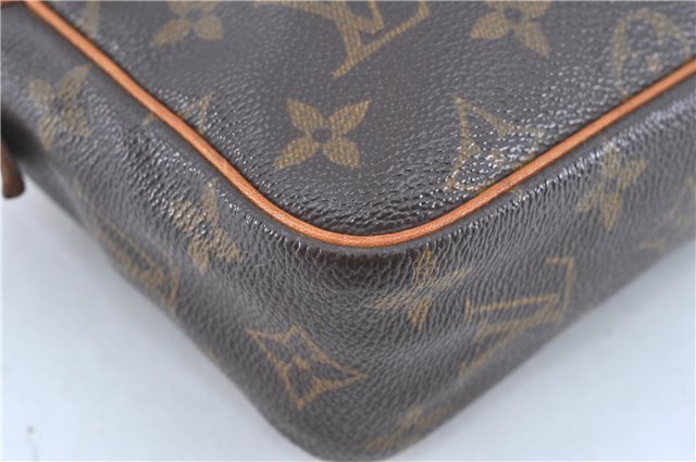 Authentic LOUIS VUITTON Monogram Compiegne 23 Clutch Hand Bag M51847 LV H8212