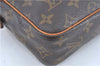 Authentic LOUIS VUITTON Monogram Compiegne 23 Clutch Hand Bag M51847 LV H8212